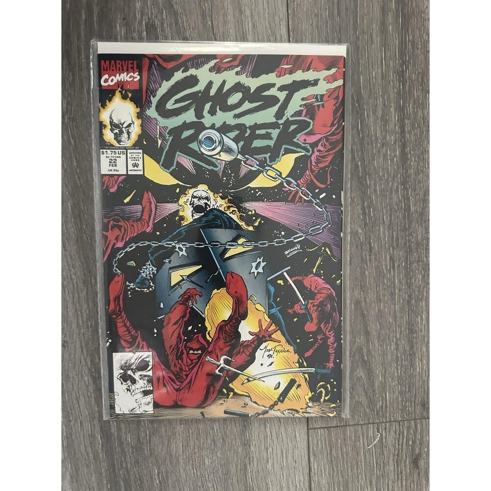 Marvel Ghost Rider #22 Single Issue Comic Mark Texeira Copper Age Color